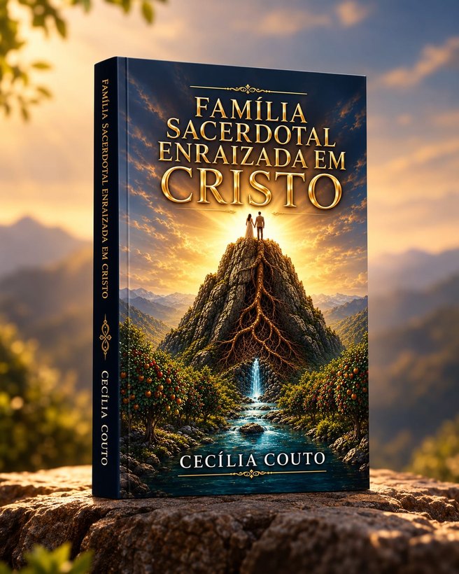 Capa do livro Família Sacerdotal Enraizada em Cristo